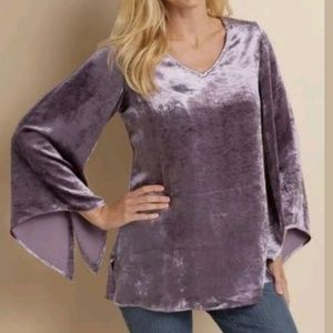Soft Surroundings Boho Crushed Velvet XS